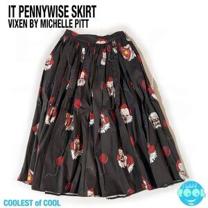 Pennywise skirt size XS It Chapter 2 Vixen by Michelle pitt extra small NWT